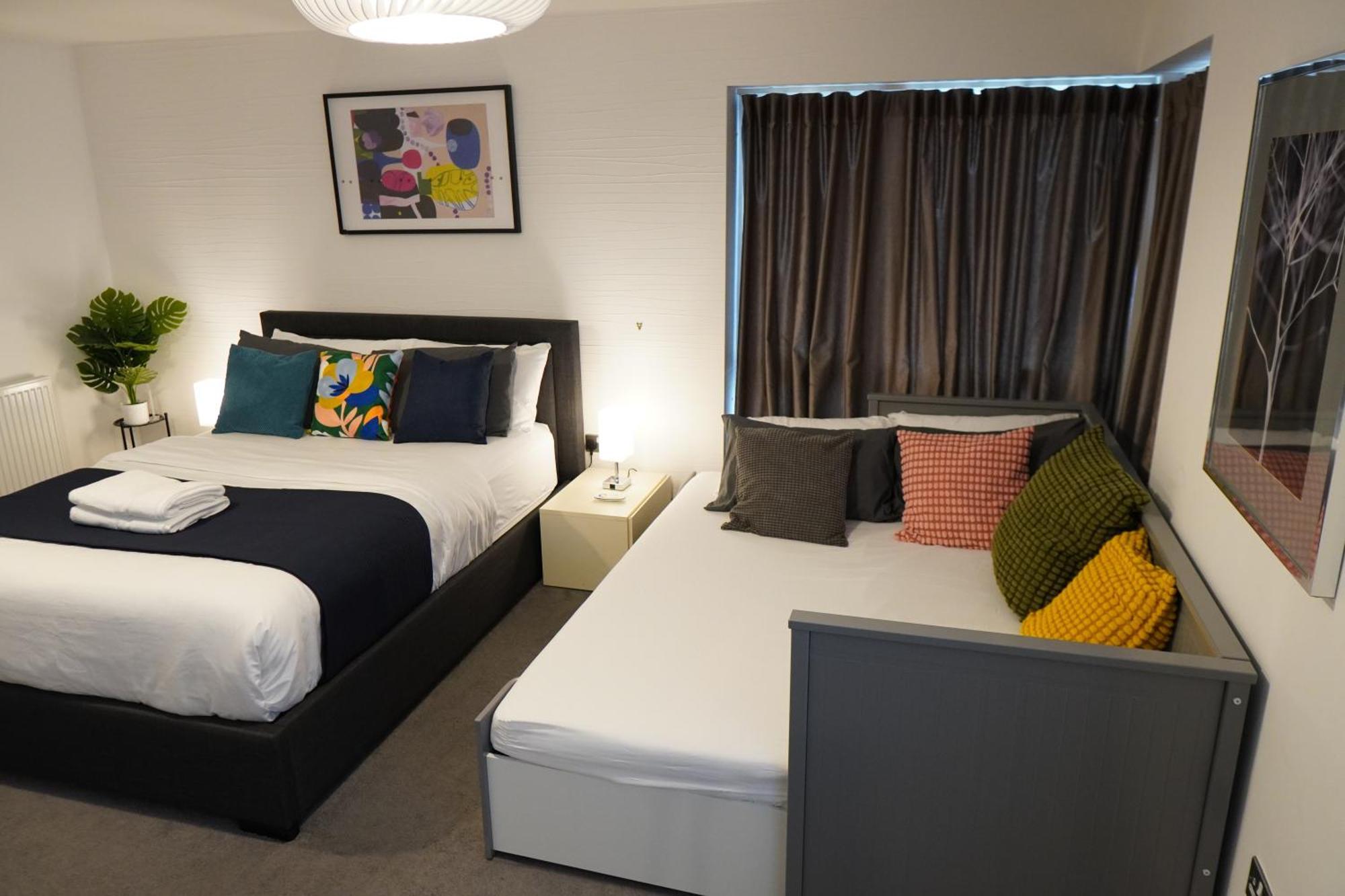 Luxury Rooms - Pick A Room - Free Parking & Kitchen Access, Near Etihad Stadium, The Coop Live & Piccadilly Station, Manchester Exteriör bild
