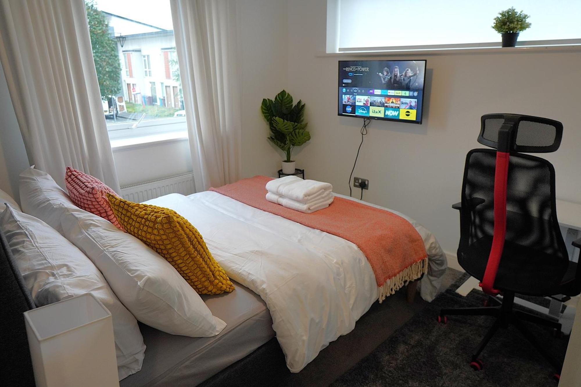 Luxury Rooms - Pick A Room - Free Parking & Kitchen Access, Near Etihad Stadium, The Coop Live & Piccadilly Station, Manchester Exteriör bild